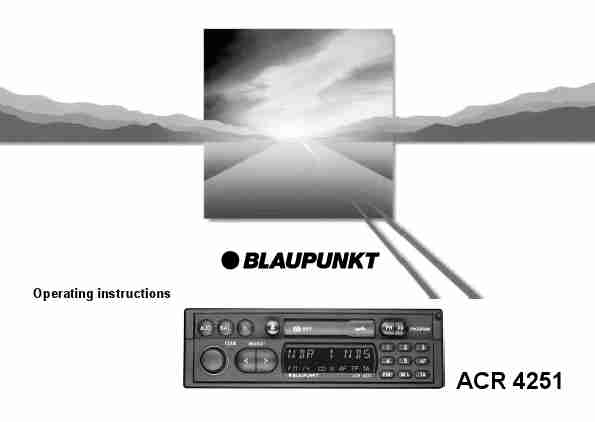 Blaupunkt Car Stereo System ACR 4251-page_pdf
